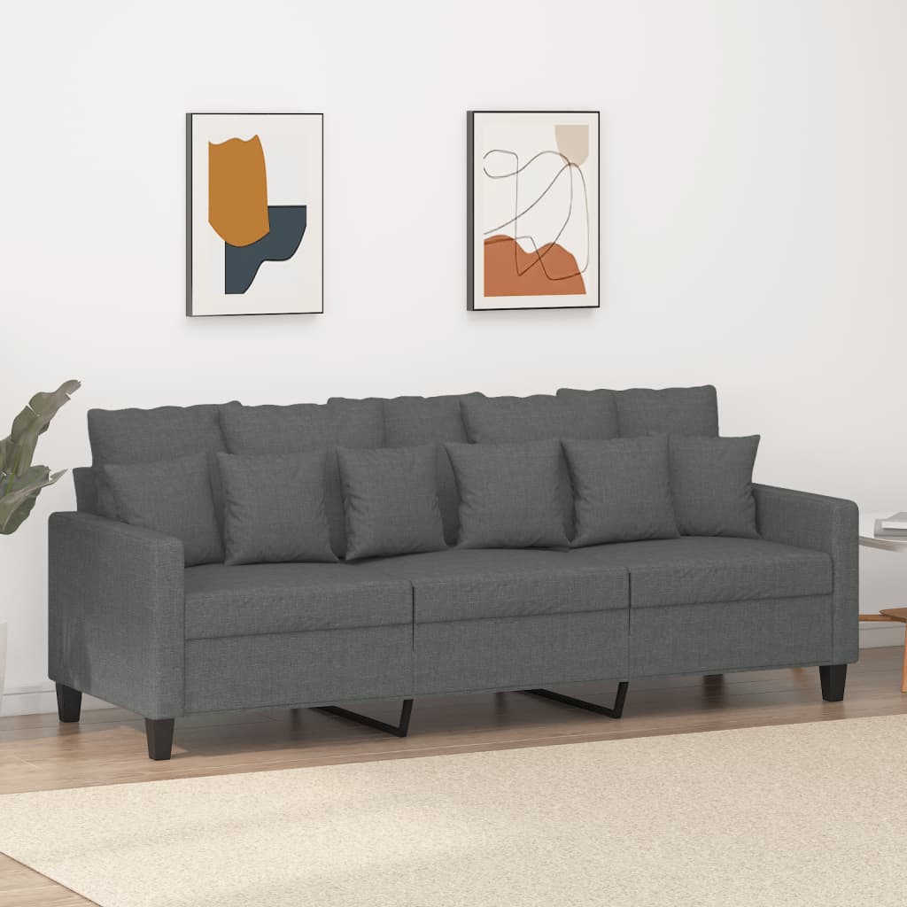 vidaXL Sofa Chair Upholstered Single Sofa Armchair for Living Room Fabric-59