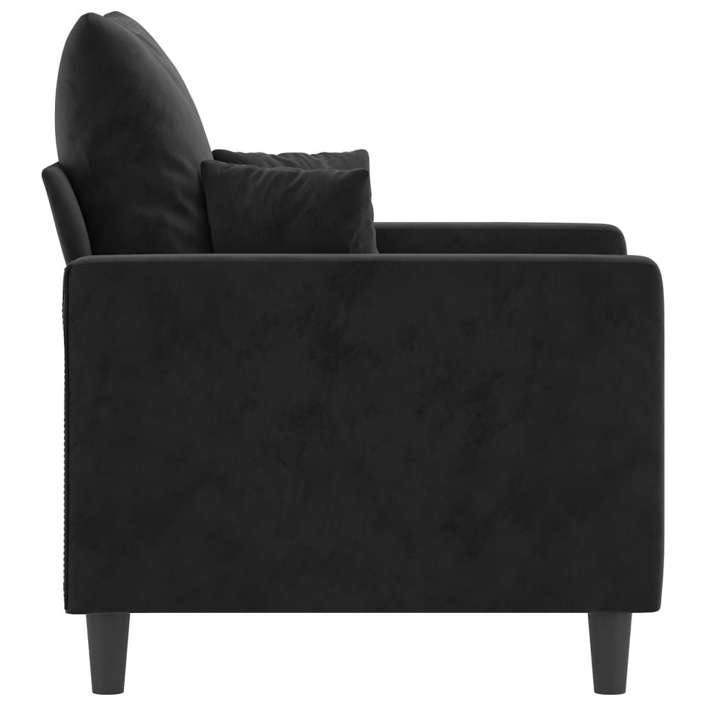 vidaXL Sofa Chair Upholstered Single Sofa Armchair for Living Room Velvet-30
