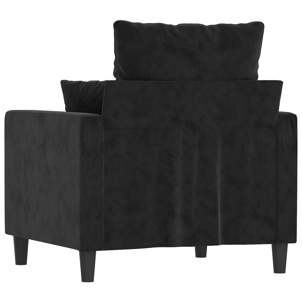 vidaXL Sofa Chair Upholstered Single Sofa Armchair for Living Room Velvet-38