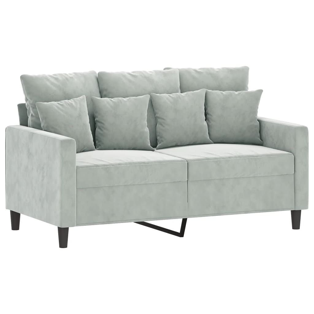 vidaXL Sofa Chair Upholstered Single Sofa Armchair for Living Room Velvet-65