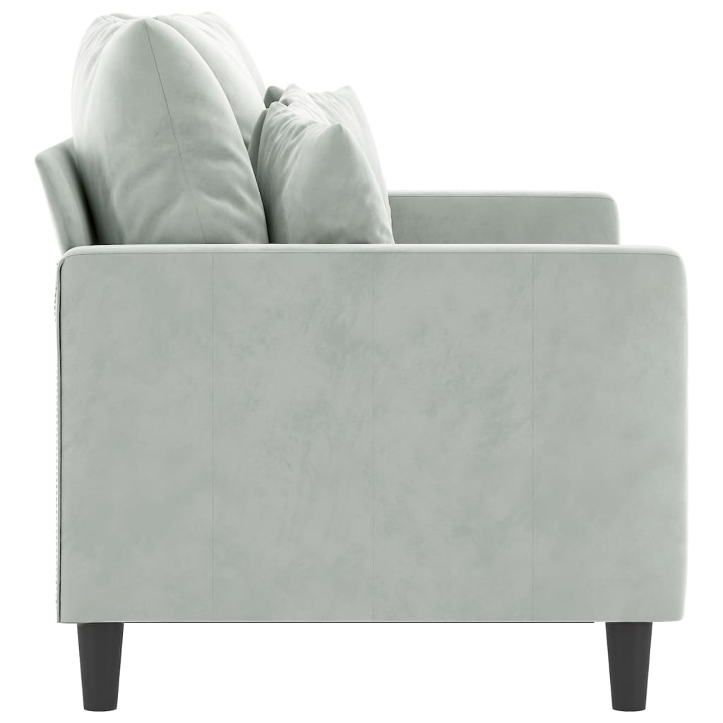vidaXL Sofa Chair Upholstered Single Sofa Armchair for Living Room Velvet-7