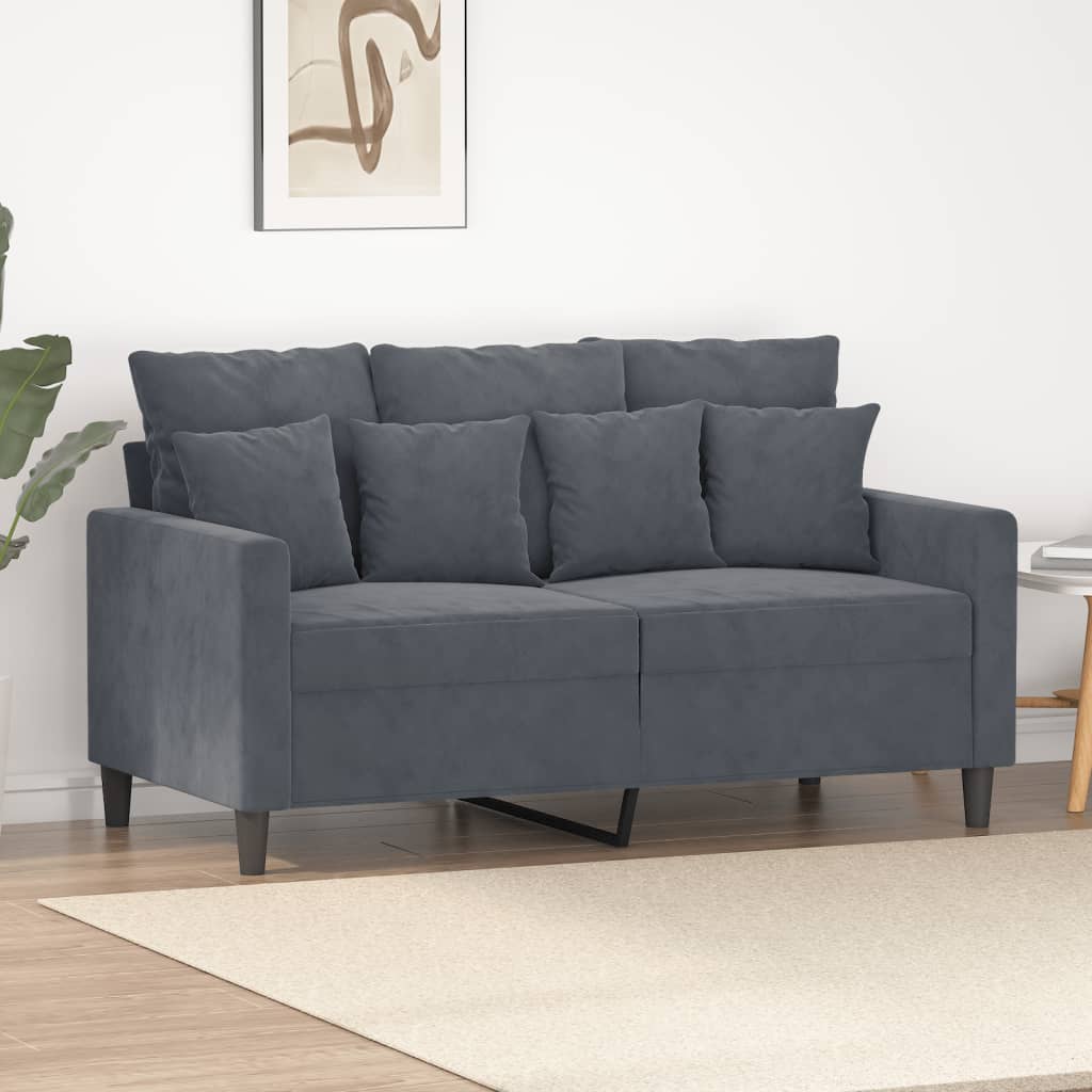 vidaXL Sofa Chair Upholstered Single Sofa Armchair for Living Room Velvet-47