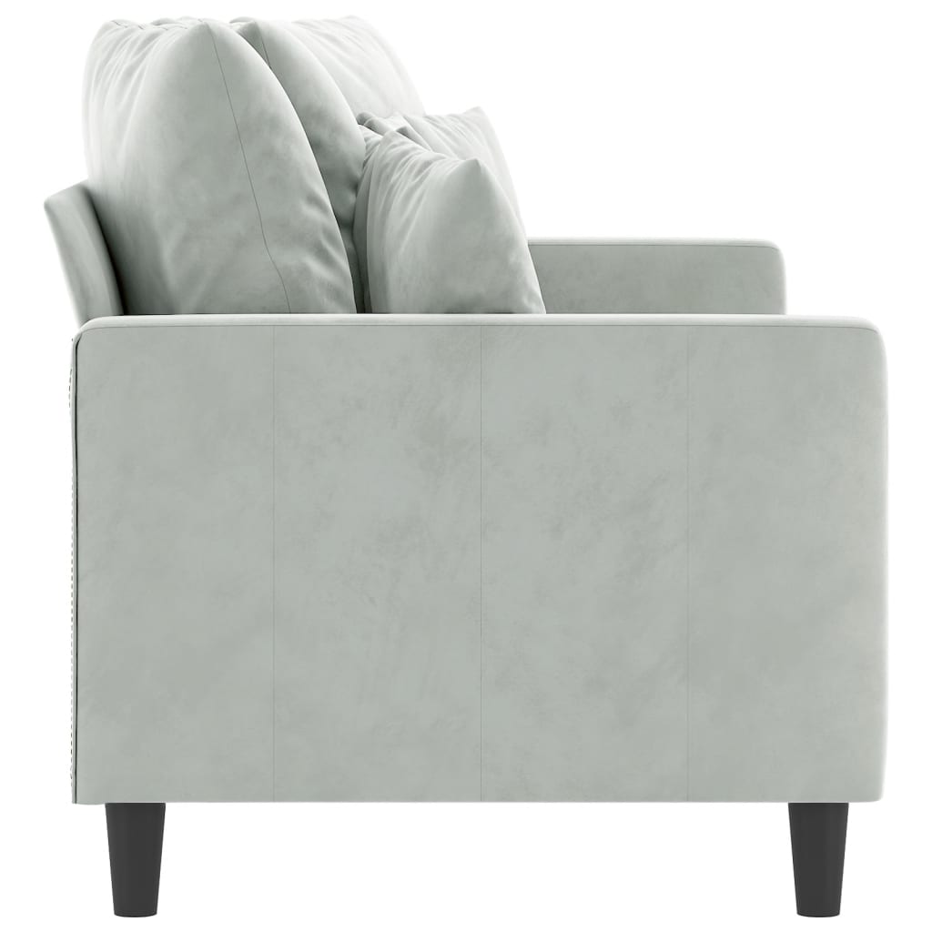 vidaXL Sofa Chair Upholstered Single Sofa Armchair for Living Room Velvet-27