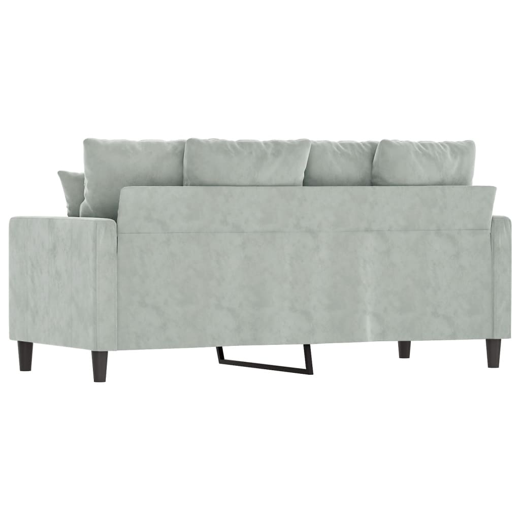 vidaXL Sofa Chair Upholstered Single Sofa Armchair for Living Room Velvet-35