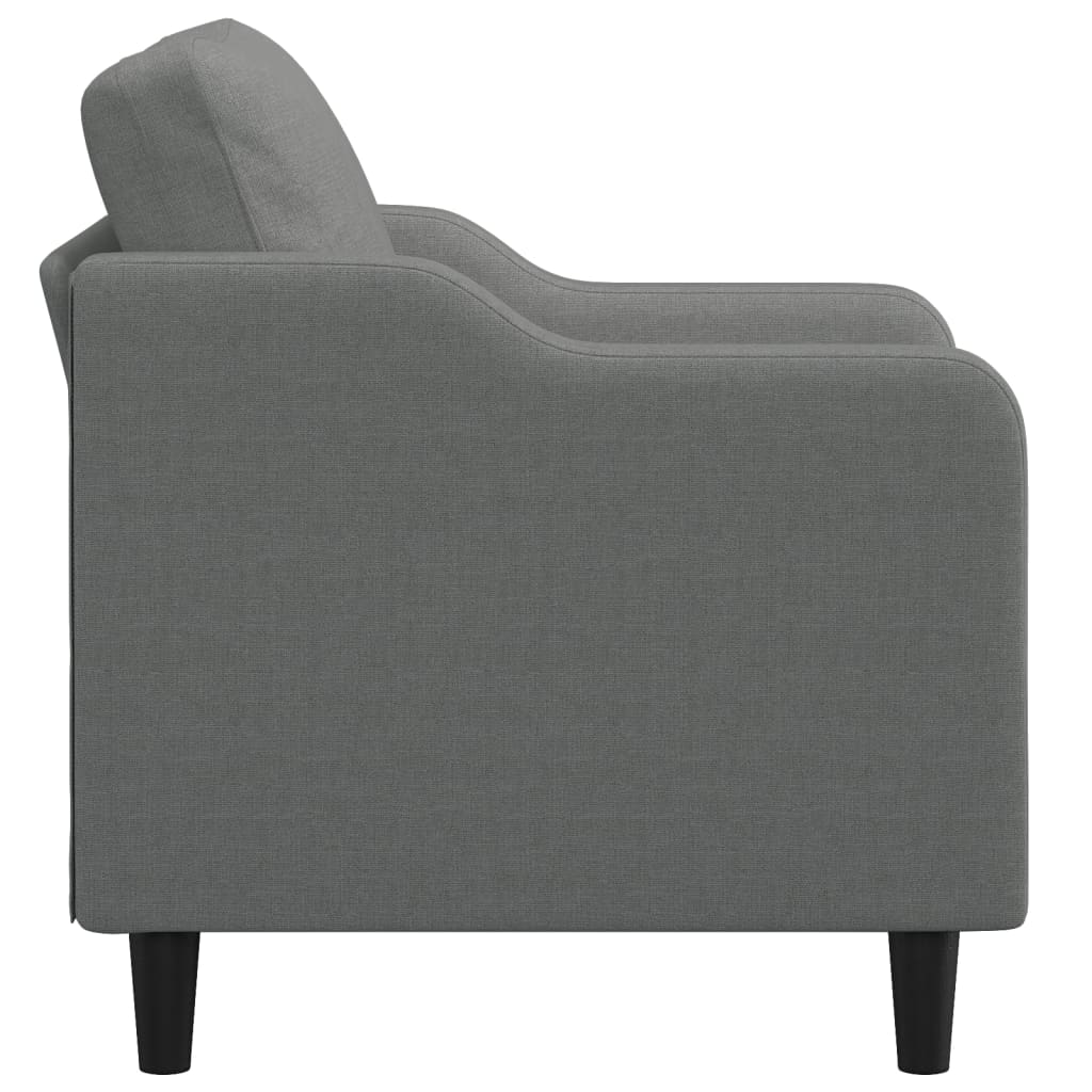 vidaXL Sofa Chair Accent Upholstered Club Armchair for Living Room Fabric-9