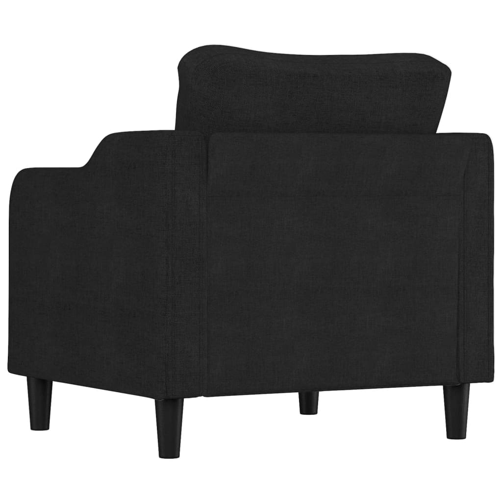 vidaXL Sofa Chair Accent Upholstered Club Armchair for Living Room Fabric-8
