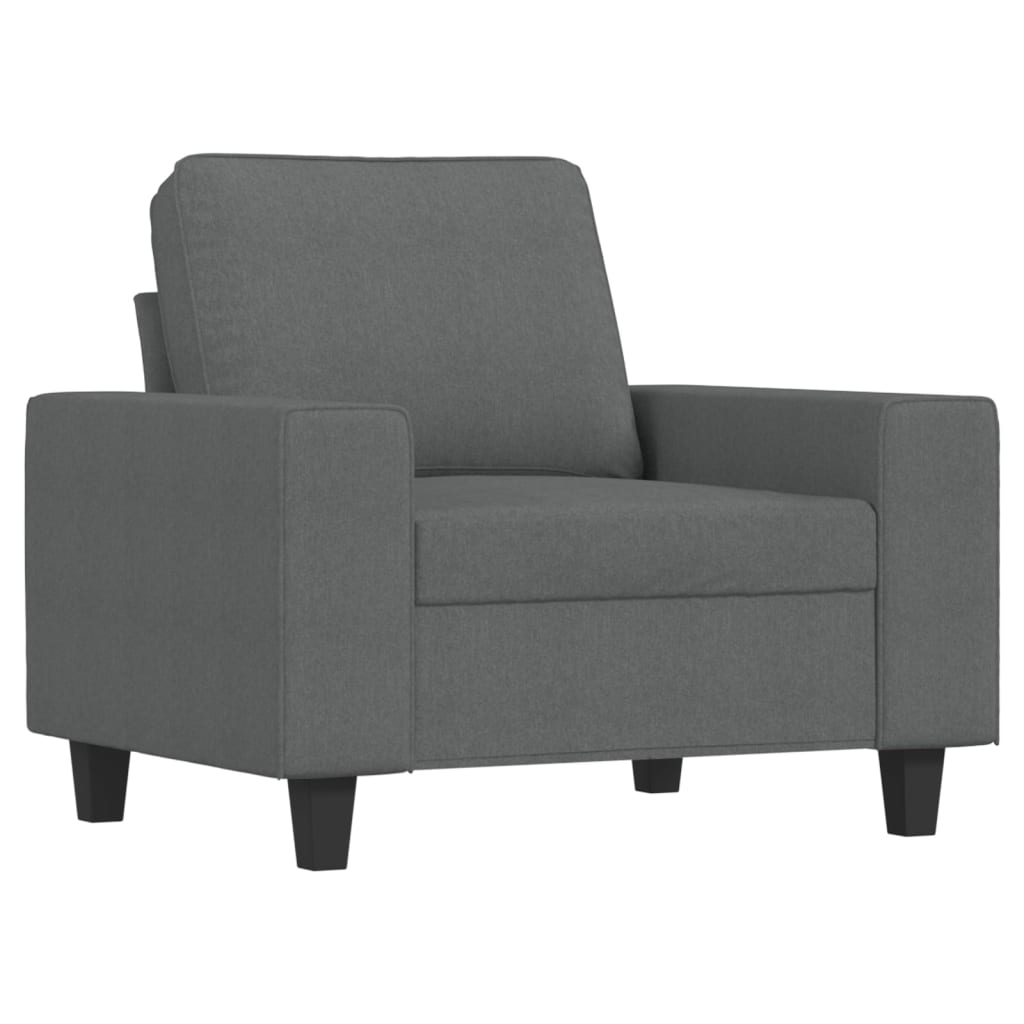 vidaXL Sofa Chair Accent Upholstered Club Armchair for Living Room Fabric-31
