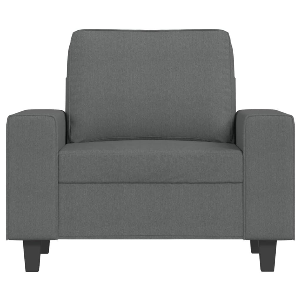 vidaXL Sofa Chair Accent Upholstered Club Armchair for Living Room Fabric-43