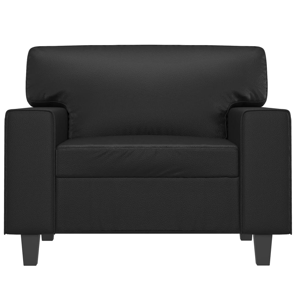 vidaXL Sofa Chair Accent Upholstered Armchair for Living Room Faux Leather-0