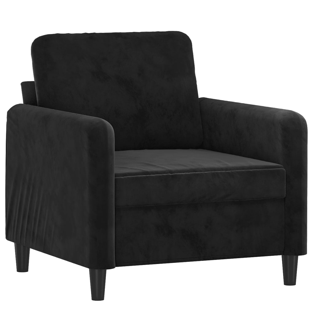 vidaXL Sofa Chair Upholstered Single Sofa Armchair for Living Room Velvet-43