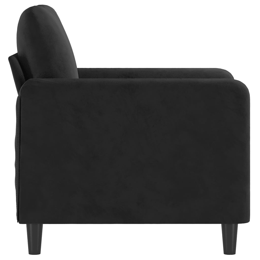 vidaXL Sofa Chair Upholstered Single Sofa Armchair for Living Room Velvet-83