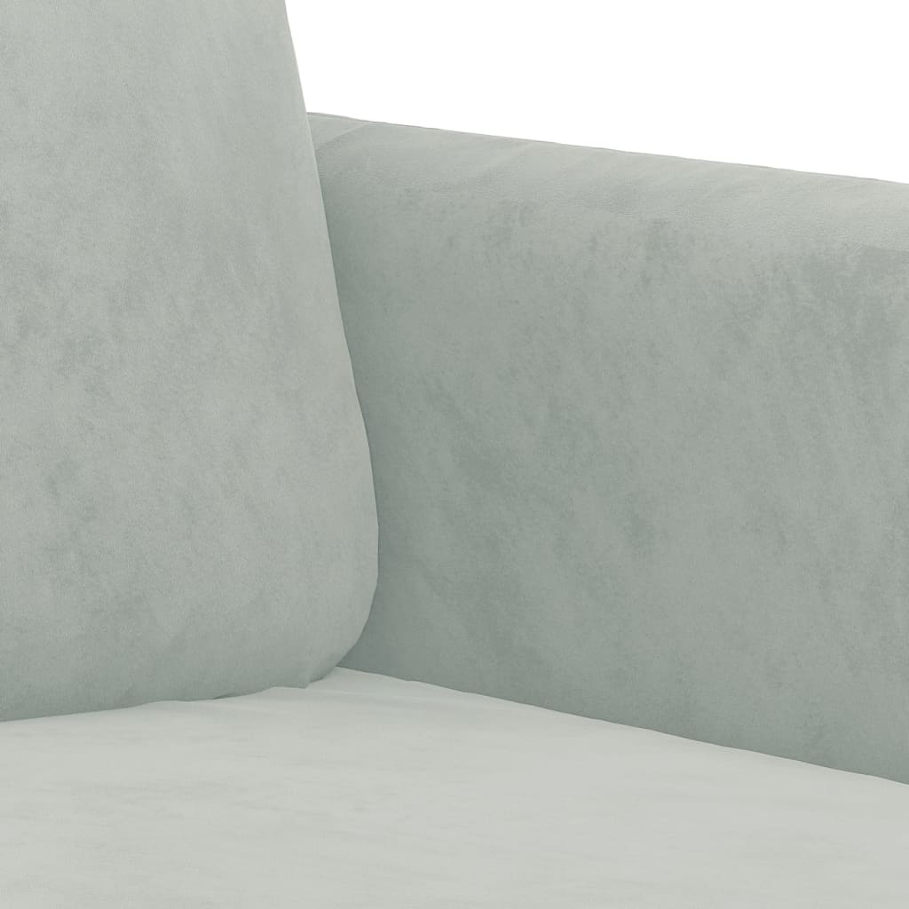 vidaXL Sofa Chair Upholstered Single Sofa Armchair for Living Room Velvet-4