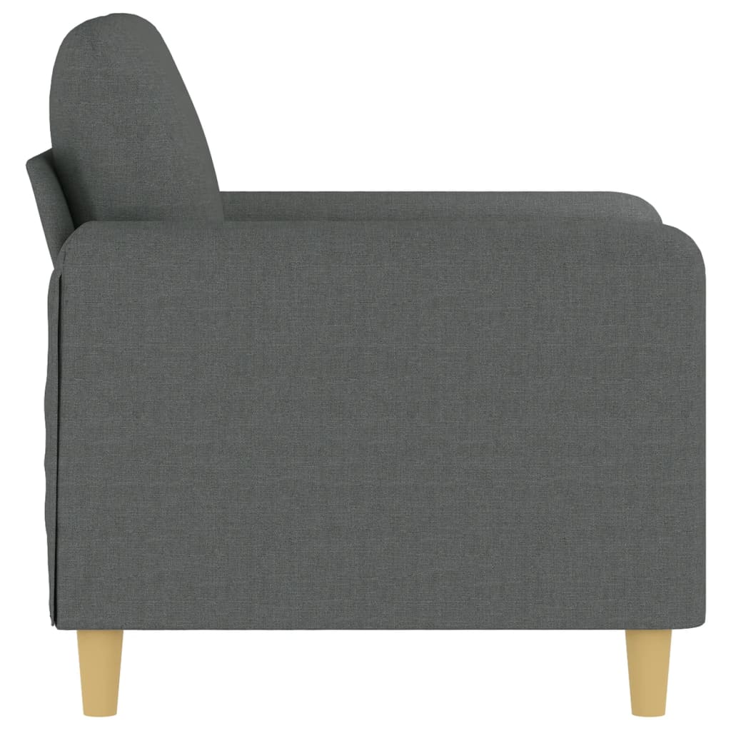 vidaXL Sofa Chair Upholstered Single Sofa Armchair for Living Room Fabric-37