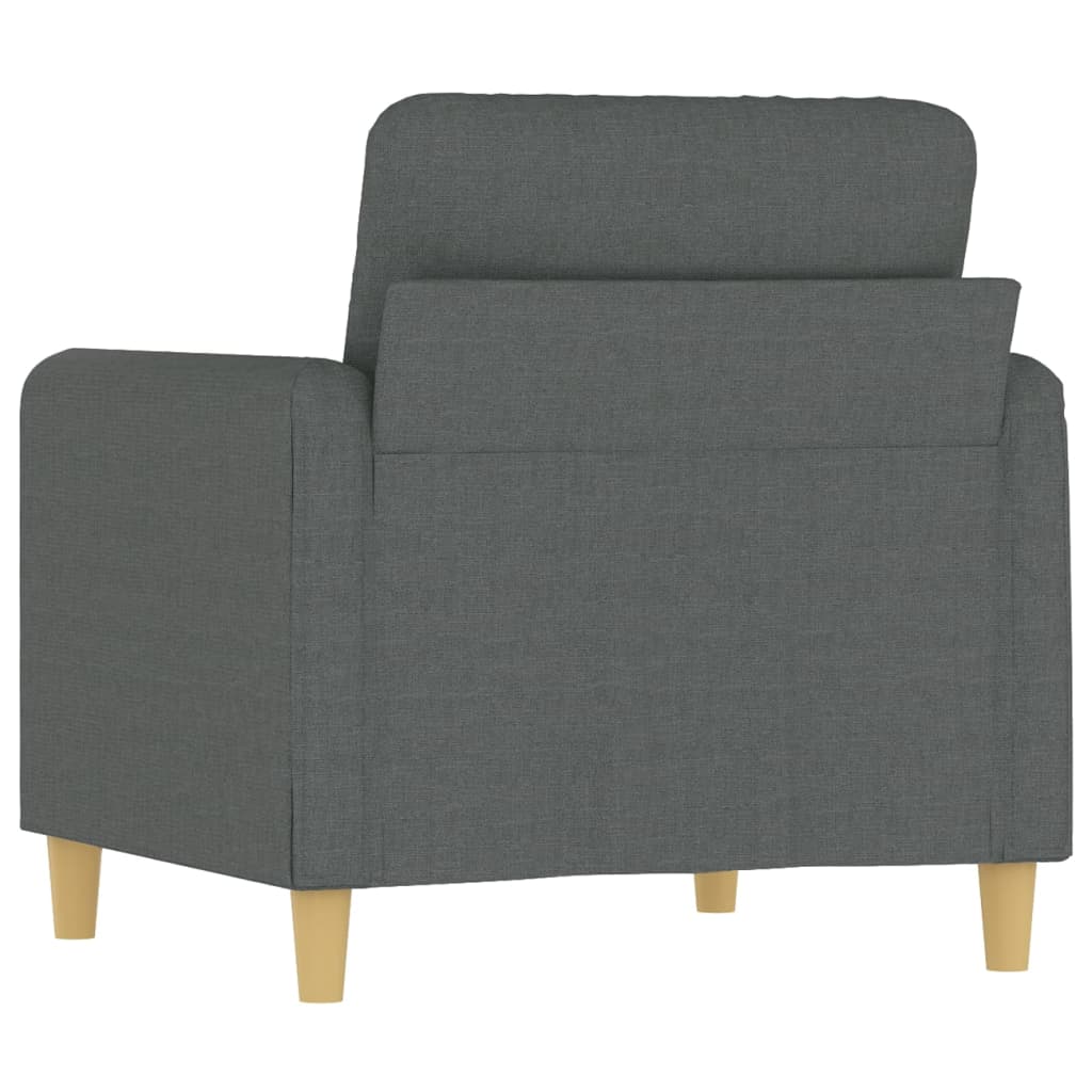 vidaXL Sofa Chair Upholstered Single Sofa Armchair for Living Room Fabric-43