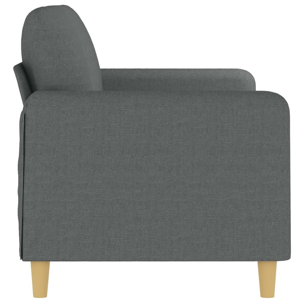 vidaXL Sofa Chair Upholstered Single Sofa Armchair for Living Room Fabric-10