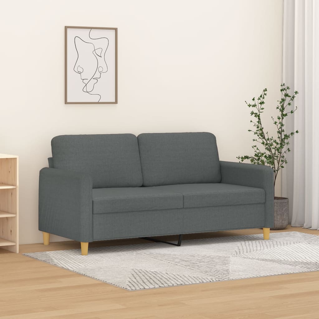 vidaXL Sofa Chair Upholstered Single Sofa Armchair for Living Room Fabric-49