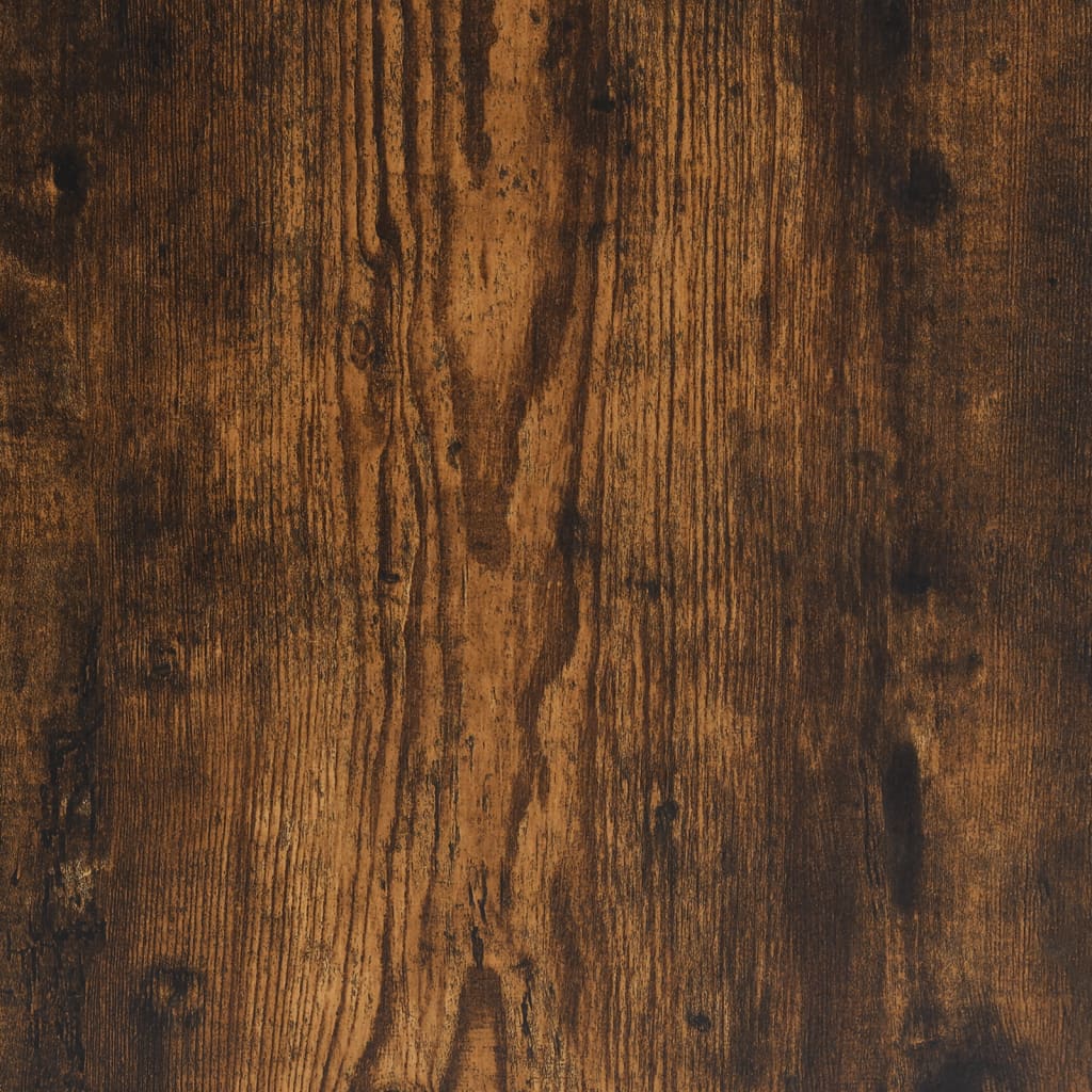 vidaXL Coffee Table Smoked Oak 26.8""x26.8""x15.7"" Engineered Wood-7