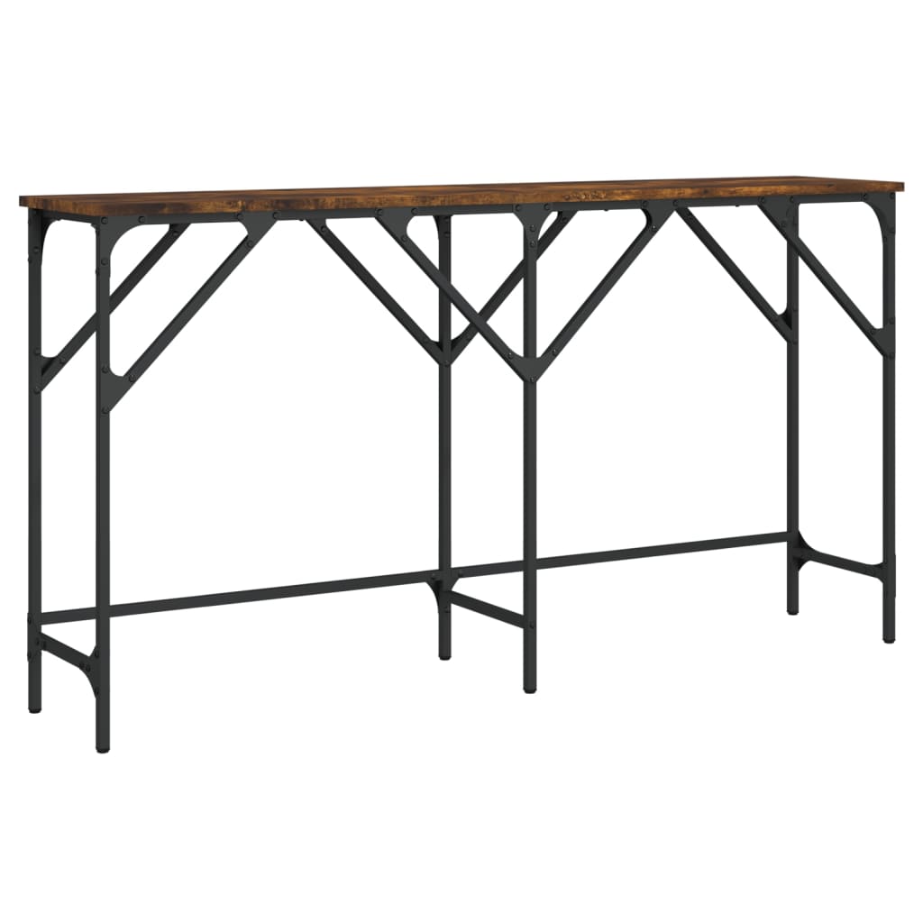 vidaXL Console Table Narrow Console Hallway Table Furniture Engineered Wood-4