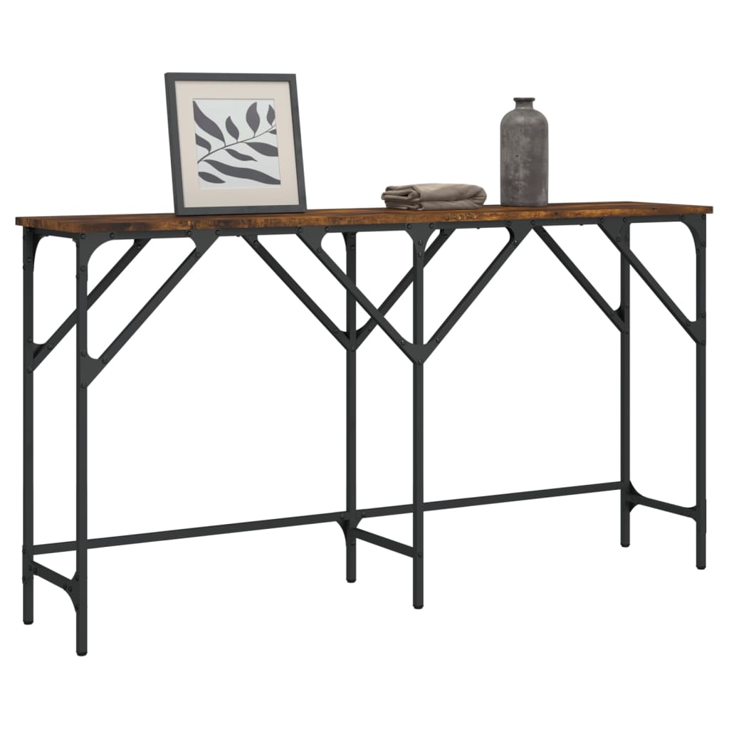 vidaXL Console Table Narrow Console Hallway Table Furniture Engineered Wood-9