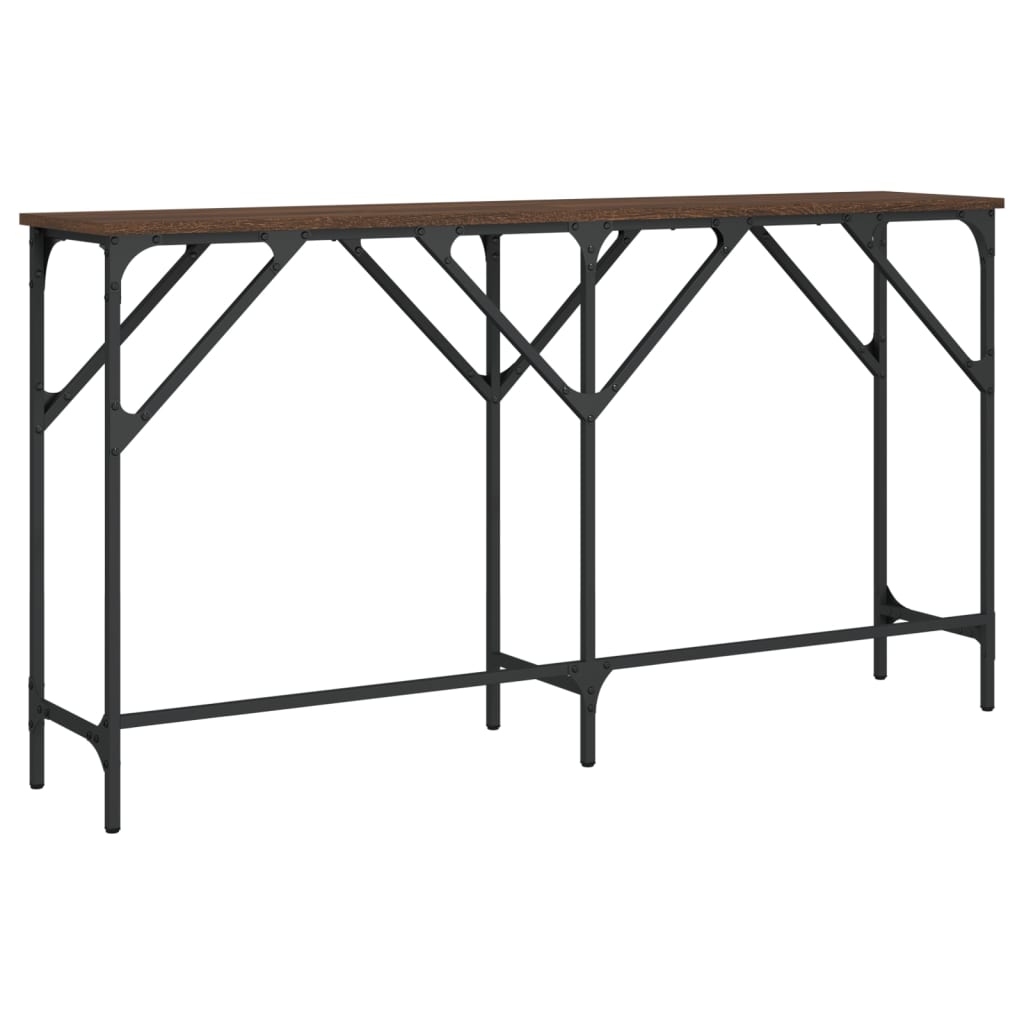 vidaXL Console Table Narrow Console Hallway Table Furniture Engineered Wood-46