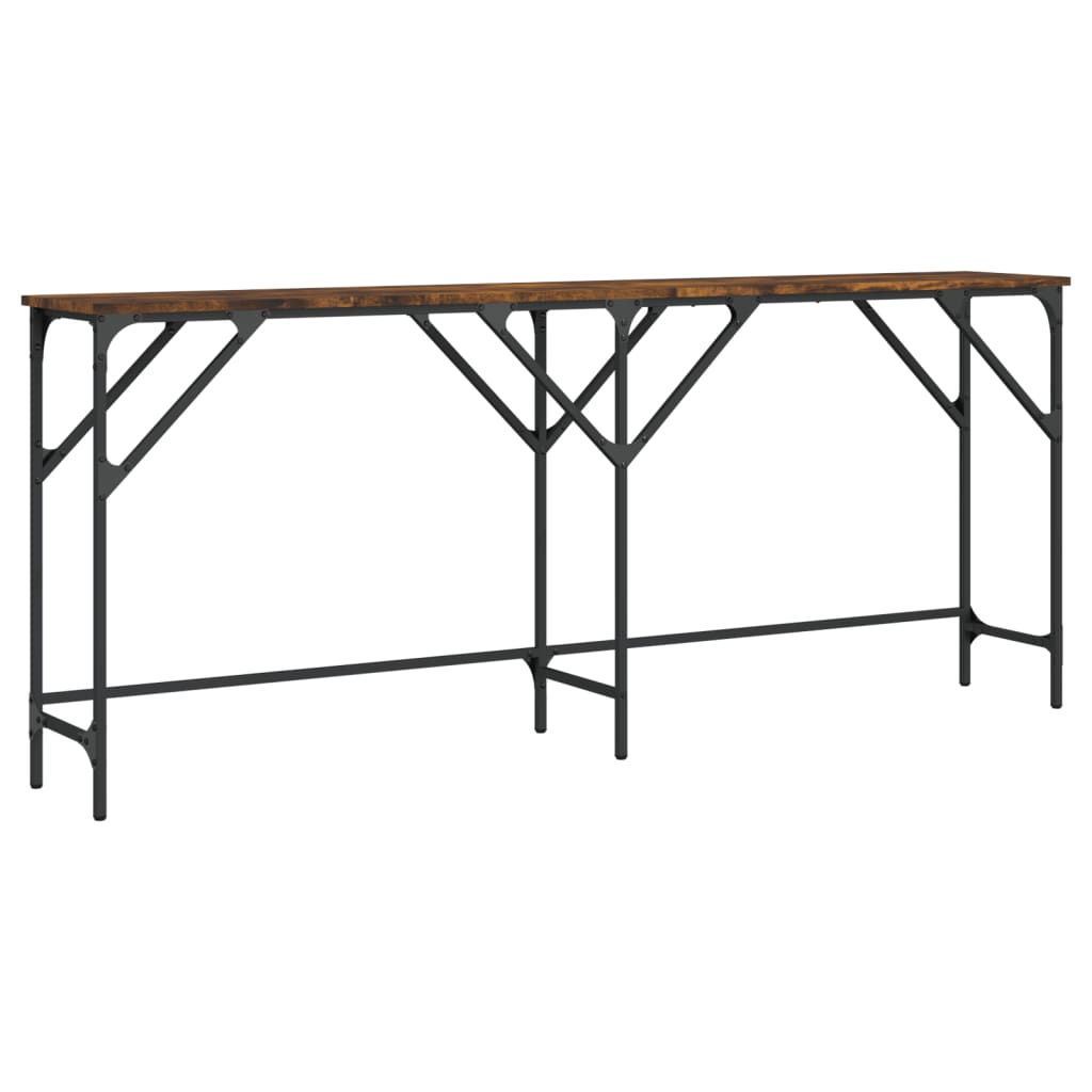 vidaXL Console Table Narrow Console Hallway Table Furniture Engineered Wood-11