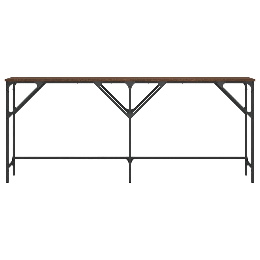 vidaXL Console Table Narrow Console Hallway Table Furniture Engineered Wood-47