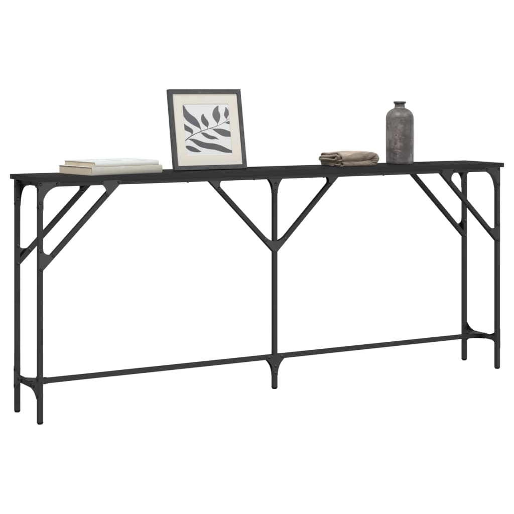 vidaXL Console Table Storage Side Sofa Desk for Living Room Engineered Wood-67