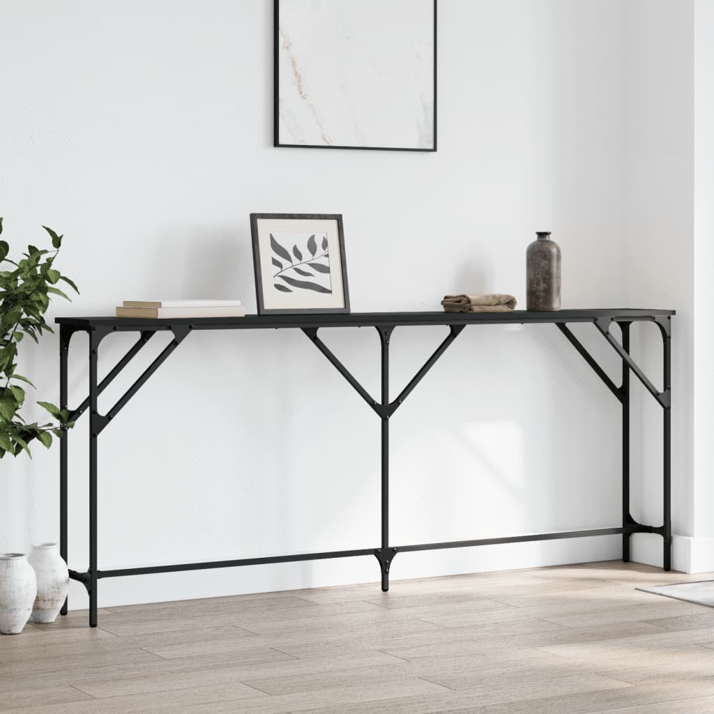 vidaXL Console Table Storage Side Sofa Desk for Living Room Engineered Wood-60