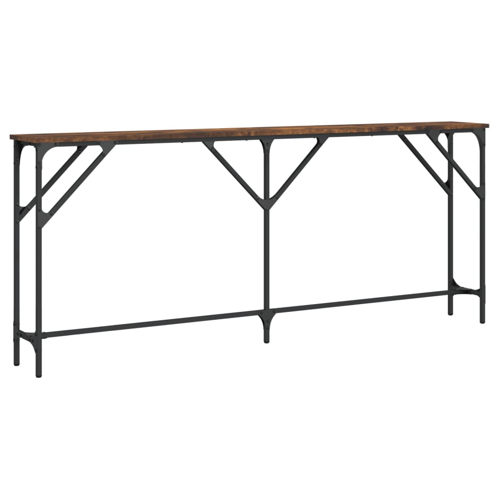 vidaXL Console Table Storage Side Sofa Desk for Living Room Engineered Wood-22