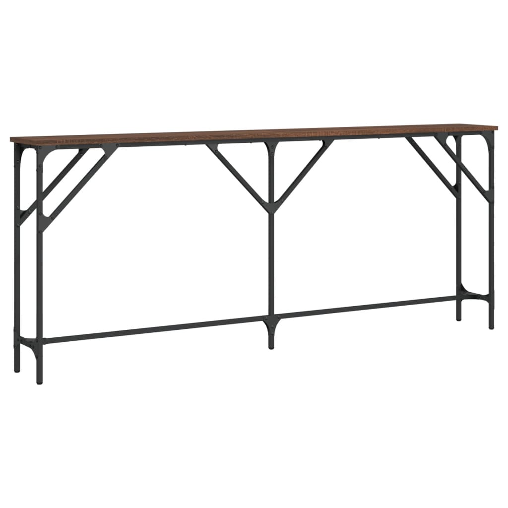 vidaXL Console Table Storage Side Sofa Desk for Living Room Engineered Wood-37