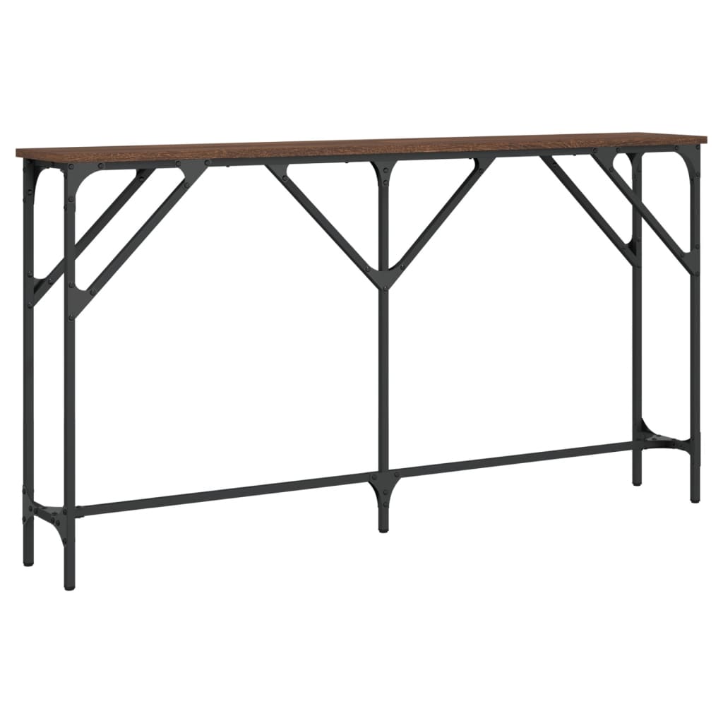vidaXL Console Table Storage Side Sofa Desk for Living Room Engineered Wood-49