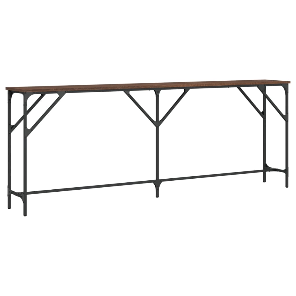 vidaXL Console Table Storage Side Sofa Desk for Living Room Engineered Wood-27