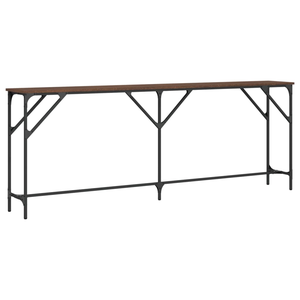 vidaXL Console Table Storage Side Sofa Desk for Living Room Engineered Wood-62
