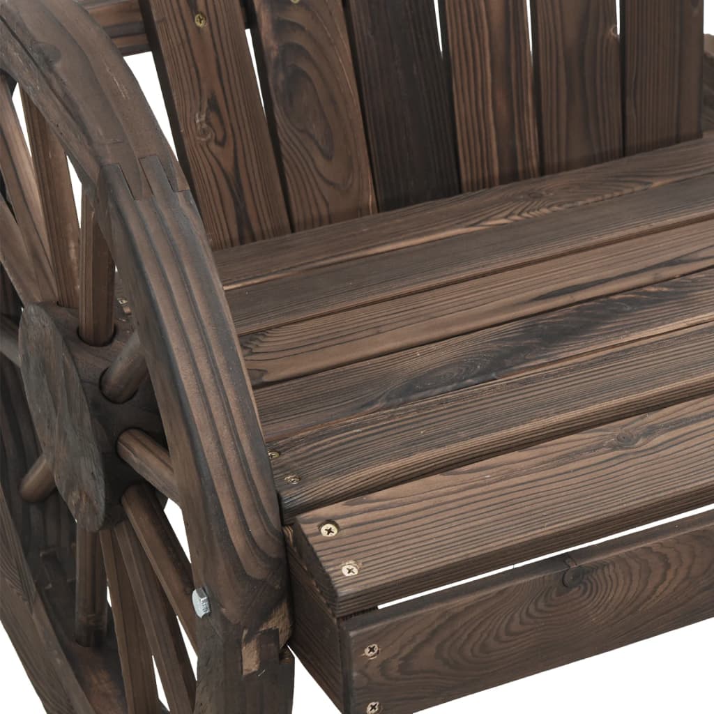 vidaXL Patio Adirondack Chair Solid Wood Fir-8