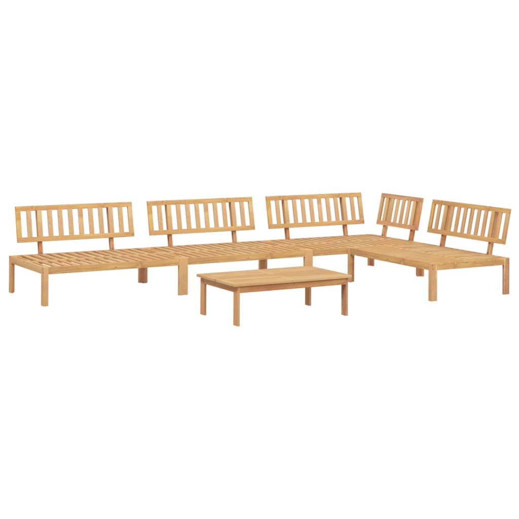 vidaXL 5 Piece Patio Pallet Sofa Set Solid Wood Acacia-1