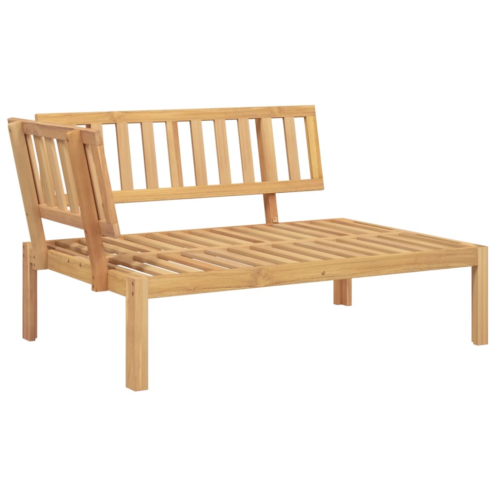 vidaXL 5 Piece Patio Pallet Sofa Set Solid Wood Acacia-2