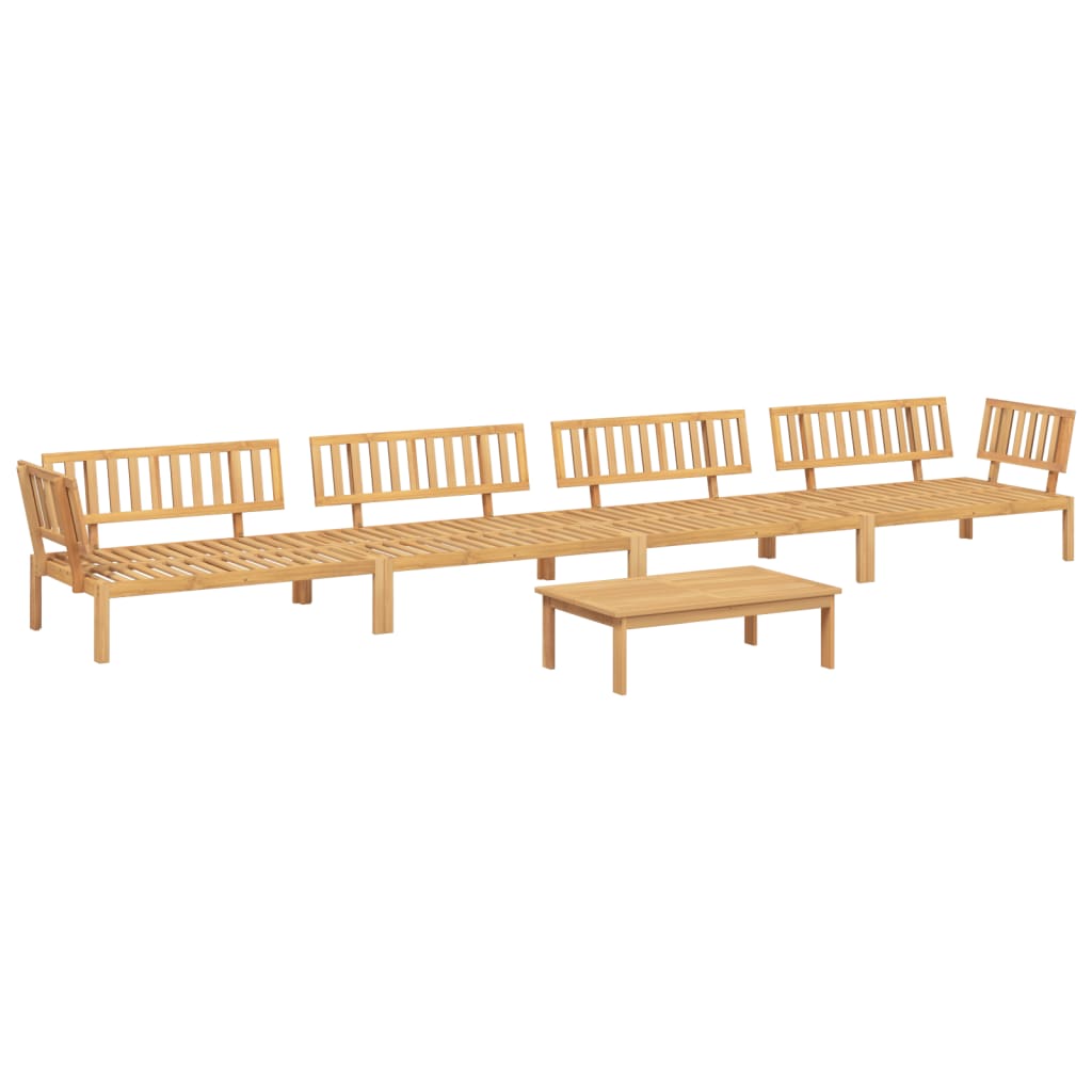 vidaXL 5 Piece Patio Pallet Sofa Set Solid Wood Acacia-1