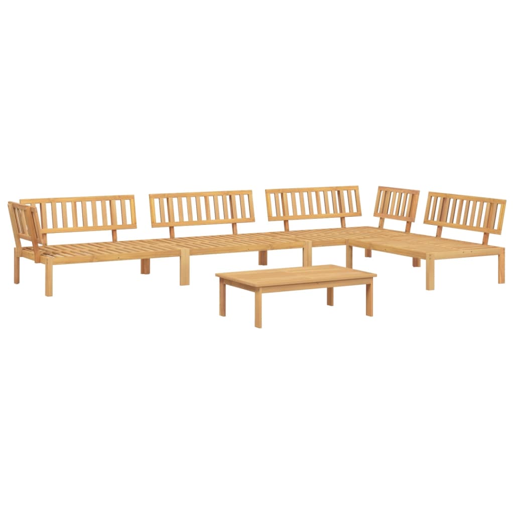 vidaXL 5 Piece Patio Pallet Sofa Set Solid Wood Acacia-1