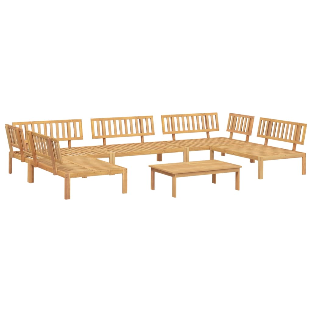 vidaXL 6 Piece Patio Pallet Sofa Set Solid Wood Acacia-1