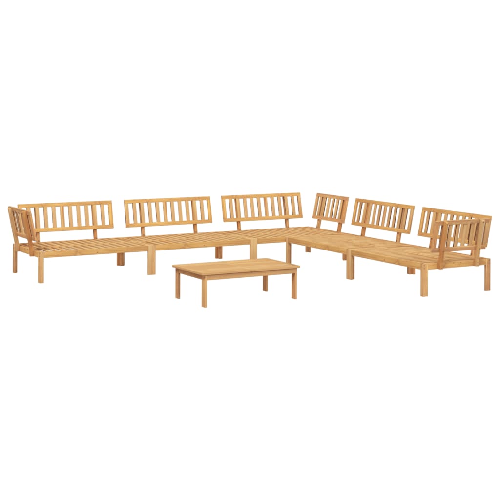 vidaXL 6 Piece Patio Pallet Sofa Set Solid Wood Acacia-1