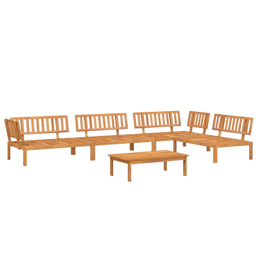 vidaXL 5 Piece Patio Pallet Sofa Set Solid Wood Acacia-1