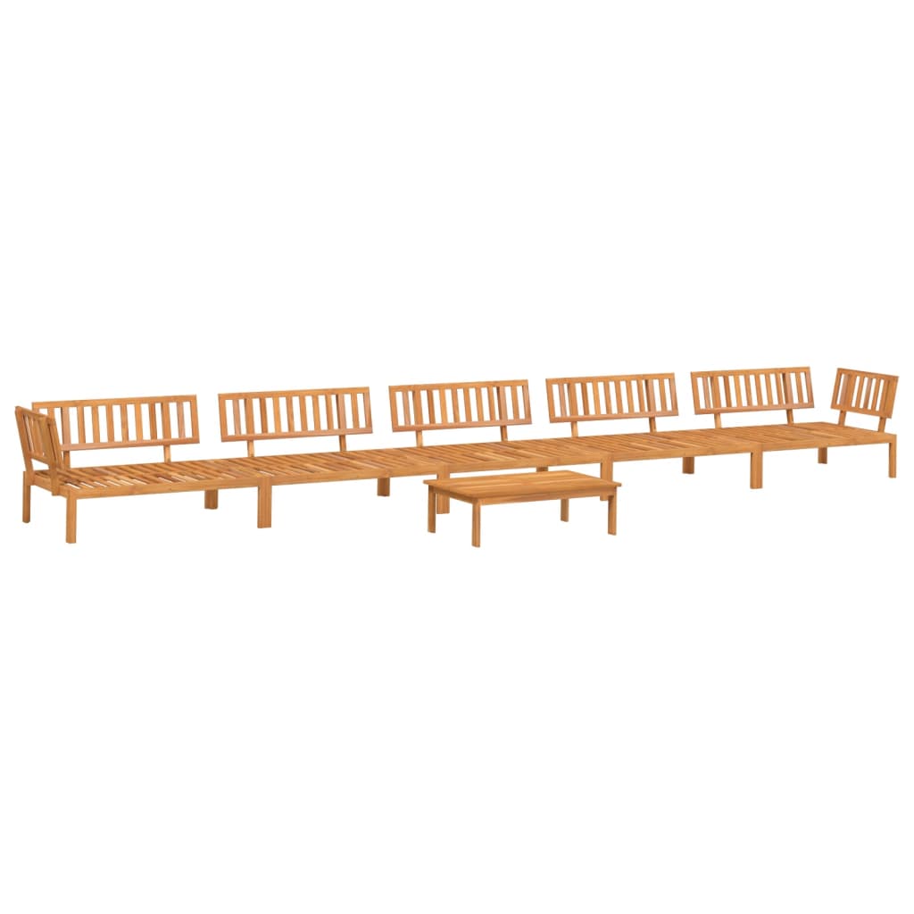 vidaXL 6 Piece Patio Pallet Sofa Set Solid Wood Acacia-1