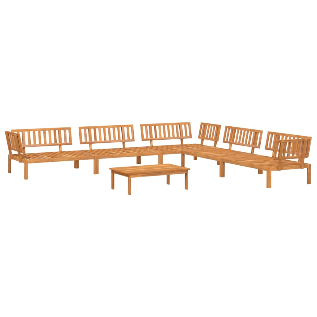 vidaXL 6 Piece Patio Pallet Sofa Set Solid Wood Acacia-1