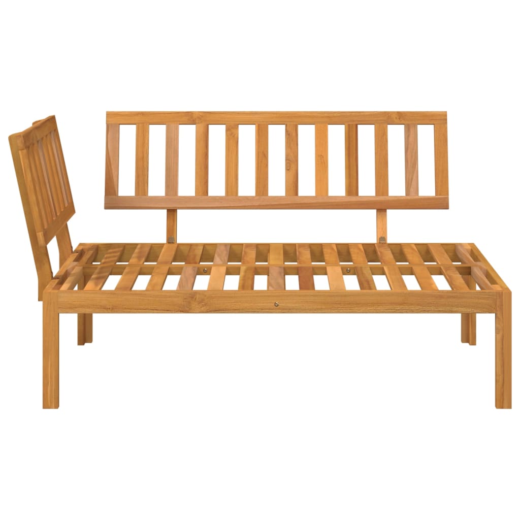 vidaXL Patio Pallet Corner Sofa Solid Wood Acacia-2