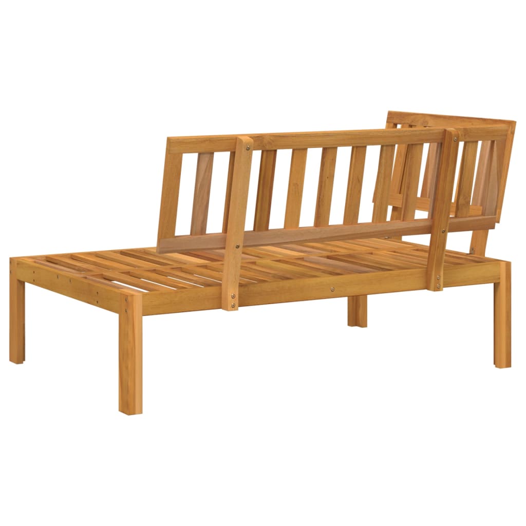 vidaXL Patio Pallet Corner Sofa Solid Wood Acacia-4