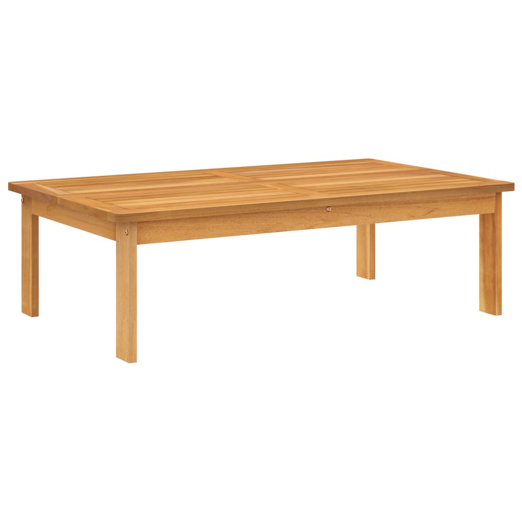 vidaXL Patio Table 39.4"x23.6"x11.8" Solid Wood Acacia-1