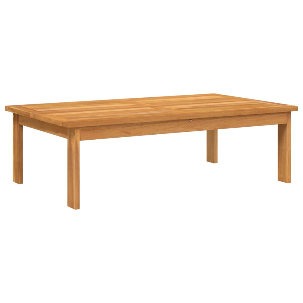 vidaXL Patio Table 39.4"x23.6"x11.8" Solid Wood Acacia-4