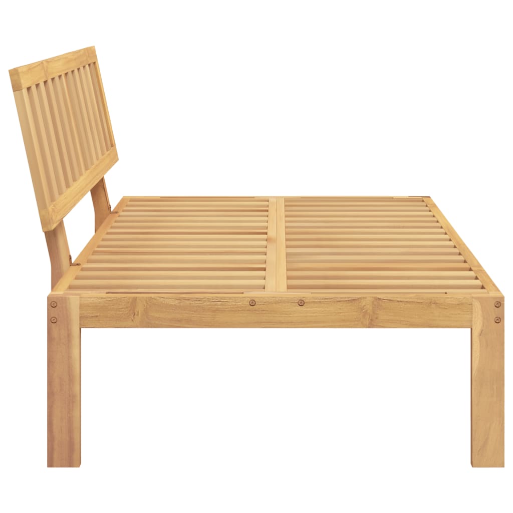 vidaXL Patio Pallet Middle Sofa Solid Wood Acacia-3