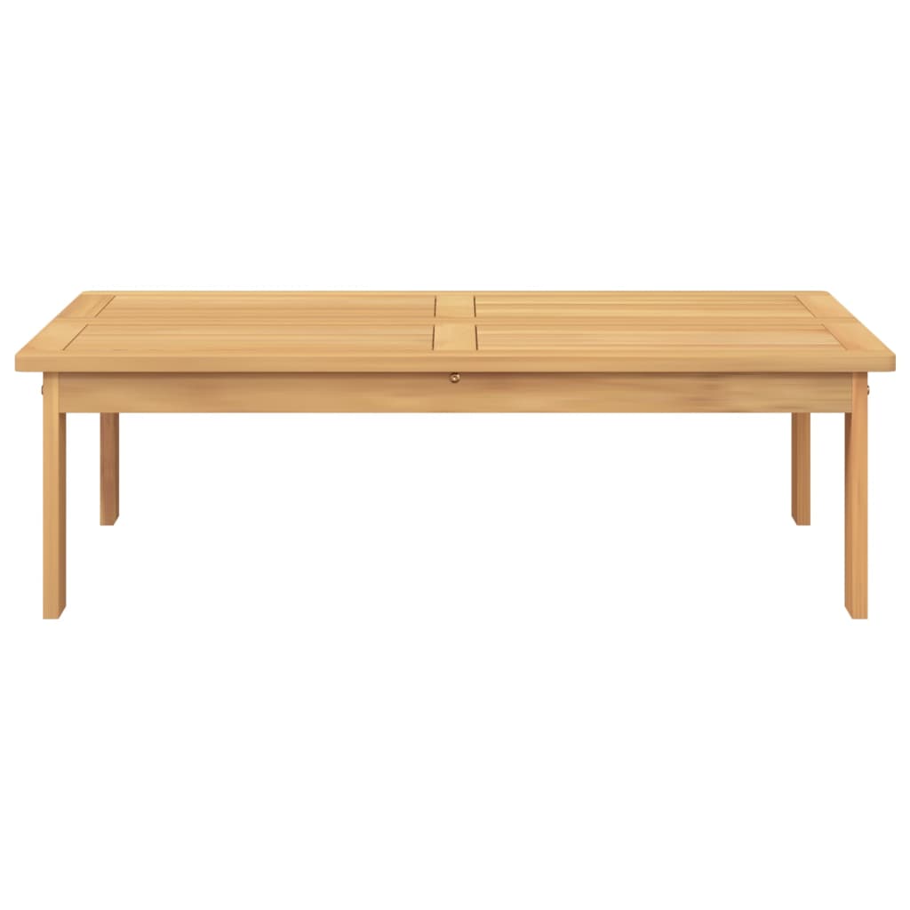 vidaXL Patio Table 39.4"x23.6"x11.8" Solid Wood Acacia-2