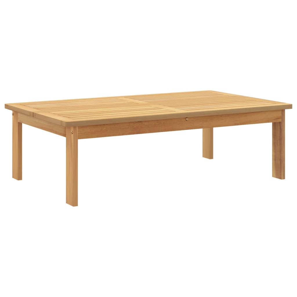 vidaXL Patio Table 39.4"x23.6"x11.8" Solid Wood Acacia-4